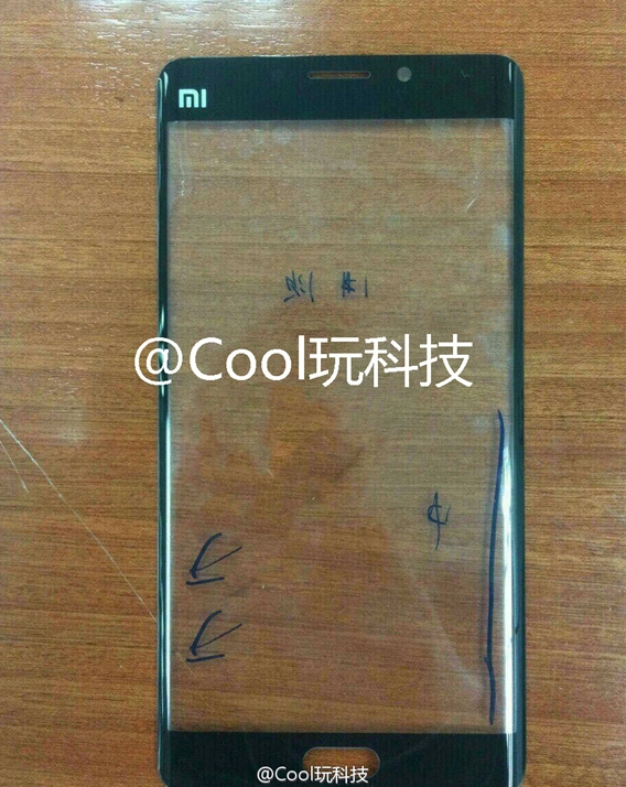 手撕三星Note 7？小米Note 2双曲面屏幕曝光